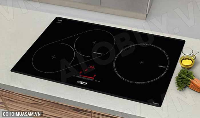 Bếp từ 3 lò Chefs cảm ứng CHEFS EH-IH566 - Ảnh 6 Bếp từ 3 lò Chefs cảm ứng CHEFS EH-IH566 - Ảnh 6