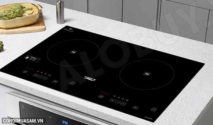 Bếp từ CHEFS 2 lò cảm ứng EH-DIH2000A - Ảnh 2 Bếp từ CHEFS 2 lò cảm ứng EH-DIH2000A - Ảnh 2