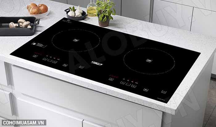 Bếp từ CHEFS 2 lò cảm ứng EH-DIH2000A - Ảnh 4 Bếp từ CHEFS 2 lò cảm ứng EH-DIH2000A - Ảnh 4