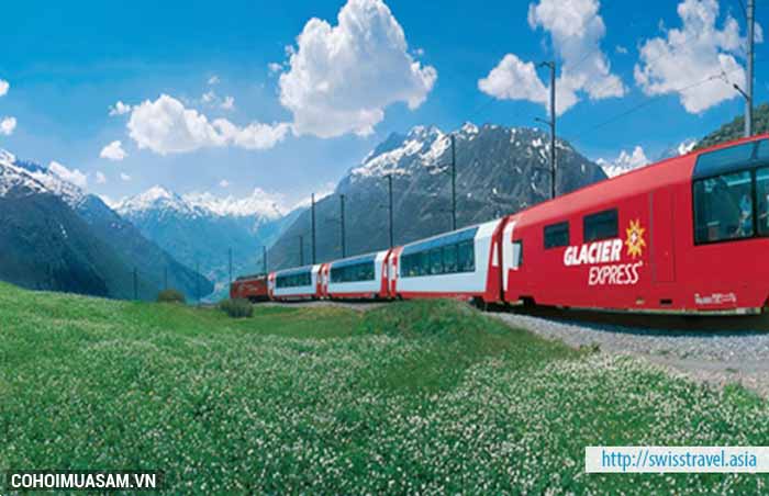 Khám phá Thụy Sĩ trên chuyến tàu Glacier Express - Ảnh 1 Khám phá Thụy Sĩ trên chuyến tàu Glacier Express - Ảnh 1