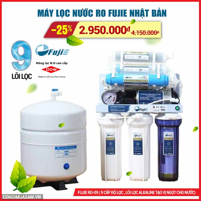 Máy lọc nước RO FujiE mở bán khuyến mãi lần 2 - Ảnh 4 Máy lọc nước RO FujiE mở bán khuyến mãi lần 2 - Ảnh 4