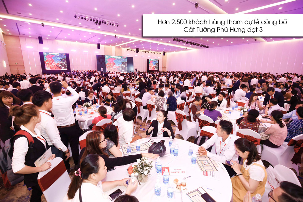 Cát Tường Phú Hưng khẳng định sức hút tại lễ công bố đợt 3 - Ảnh 3 Cát Tường Phú Hưng khẳng định sức hút tại lễ công bố đợt 3 - Ảnh 3