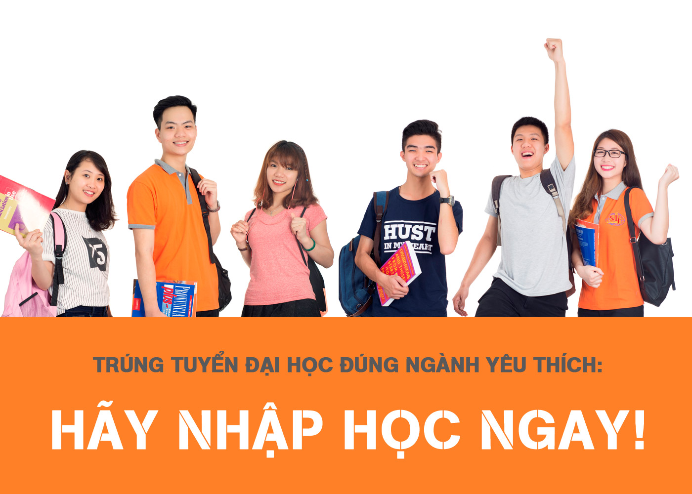 Trúng tuyển đại học đúng ngành yêu thích - hãy nhập học ngay - Ảnh 1 Trúng tuyển đại học đúng ngành yêu thích - hãy nhập học ngay - Ảnh 1