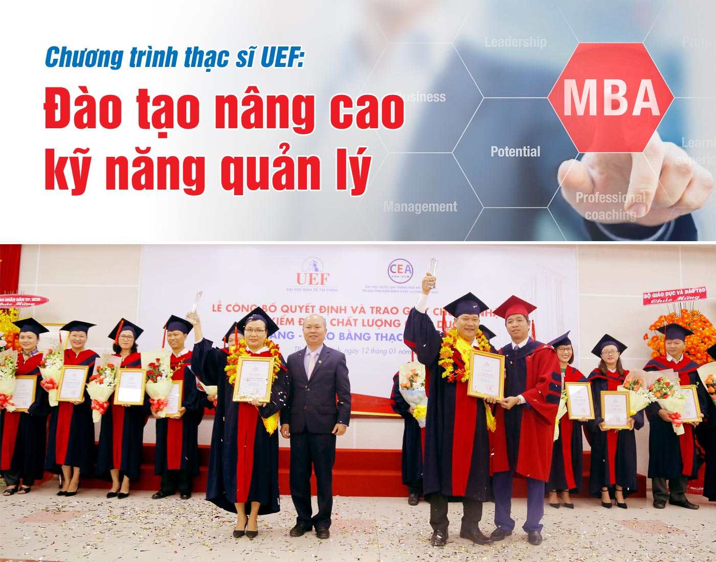 Chương trình thạc sĩ UEF đào tạo nâng cao kỹ năng quản lý - ảnh 1 Chương trình thạc sĩ UEF đào tạo nâng cao kỹ năng quản lý - ảnh 1