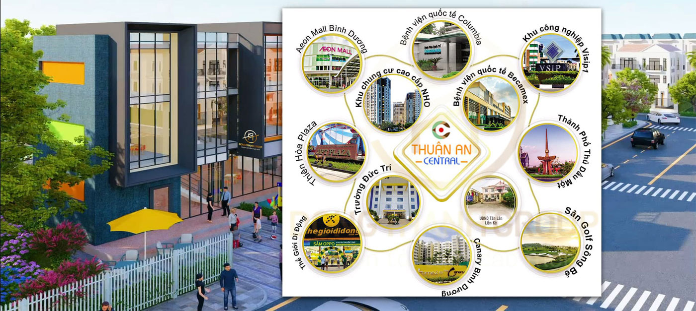 Sổ đỏ từng nền - Át chủ bài của Thuận An Central tại Bình Dương - Ảnh 6 Sổ đỏ từng nền - Át chủ bài của Thuận An Central tại Bình Dương - Ảnh 6