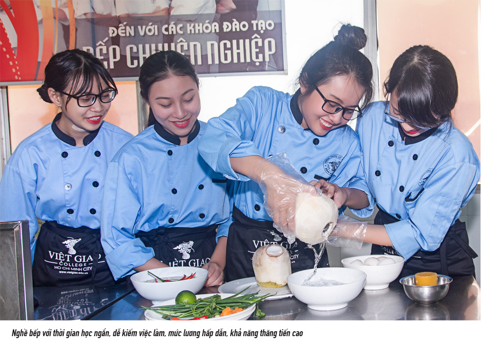 Nghề Bếp - Dễ học, dễ kiếm việc làm - Ảnh 2 Nghề Bếp - Dễ học, dễ kiếm việc làm - Ảnh 2