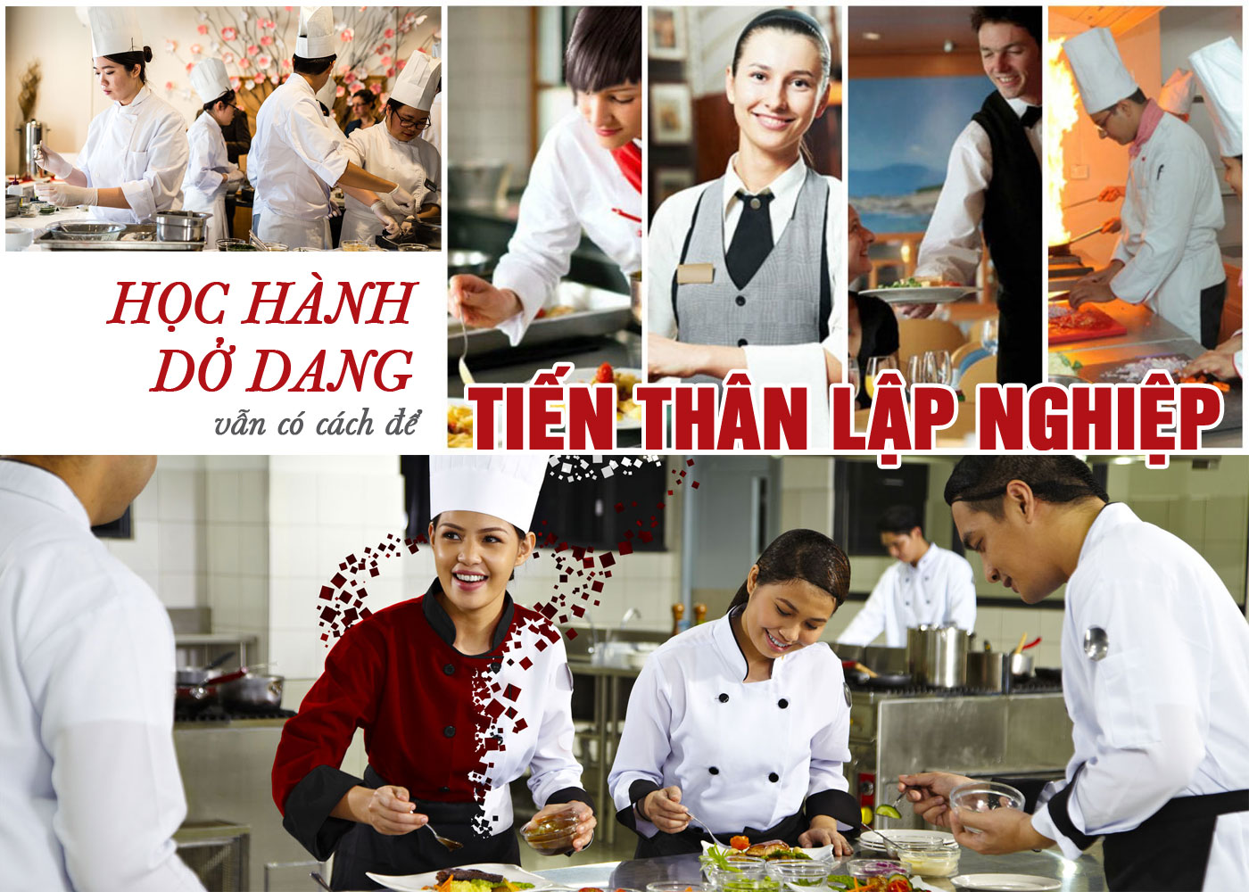 Học hành dở dang vẫn có cách để tiến thân lập nghiệp - Ảnh 1 Học hành dở dang vẫn có cách để tiến thân lập nghiệp - Ảnh 1