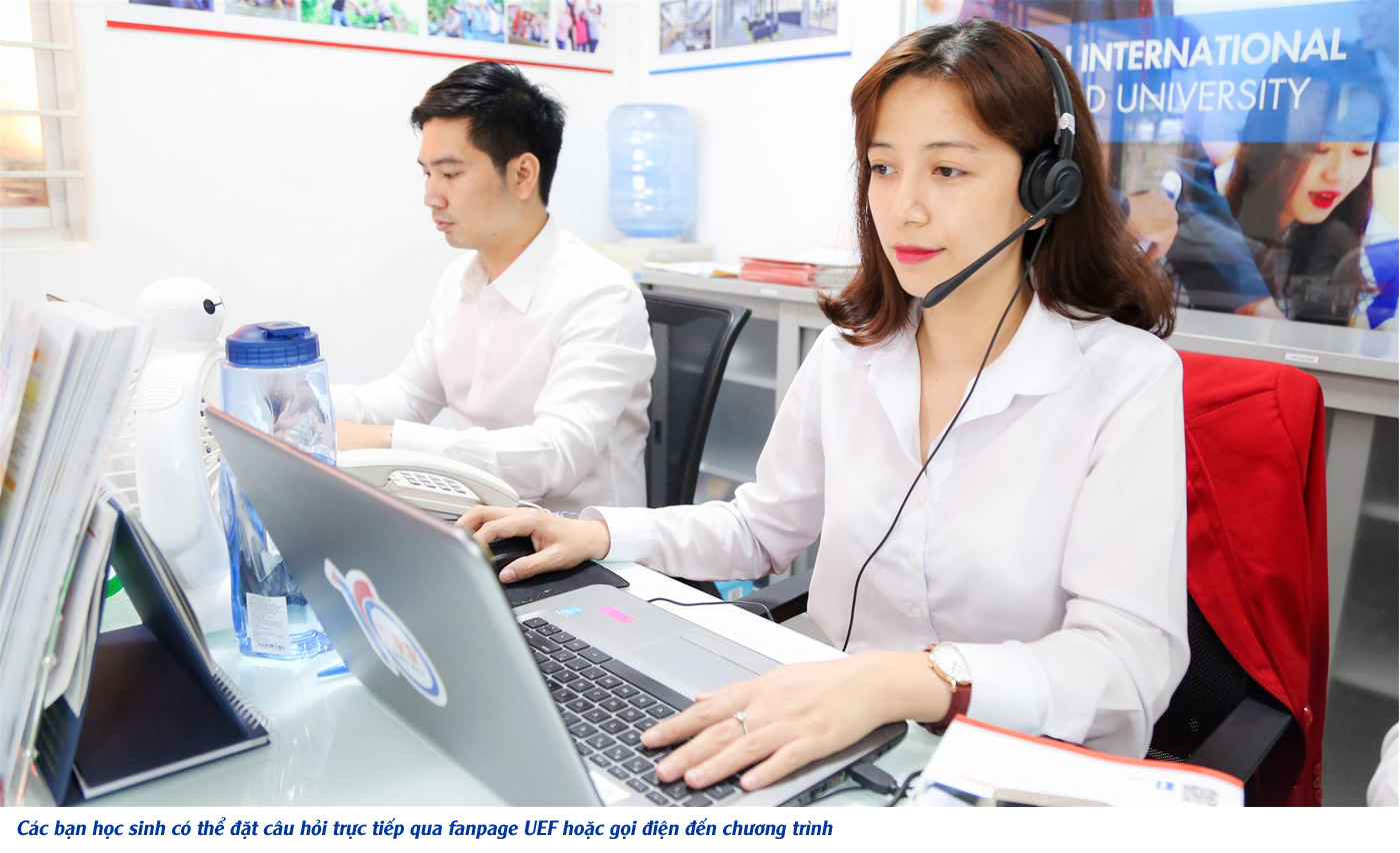 Đội ngũ tư vấn uy tín tham gia chương trình Tư vấn tuyển sinh trực tuyến của UEF - Ảnh 6 Đội ngũ tư vấn uy tín tham gia chương trình Tư vấn tuyển sinh trực tuyến của UEF - Ảnh 6