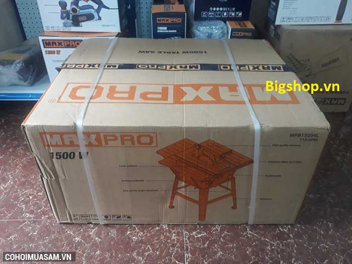 Máy cưa bàn Maxpro MPBTS254L giá tốt từ đại lý tổng - Ảnh 7 Máy cưa bàn Maxpro MPBTS254L giá tốt từ đại lý tổng - Ảnh 7
