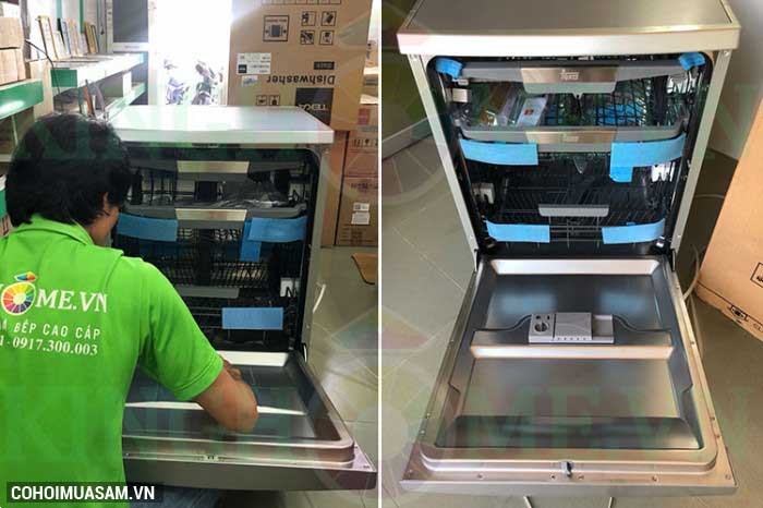 Máy rửa bát độc lập Teka LP9 850 inox - Ảnh 2 Máy rửa bát độc lập Teka LP9 850 inox - Ảnh 2