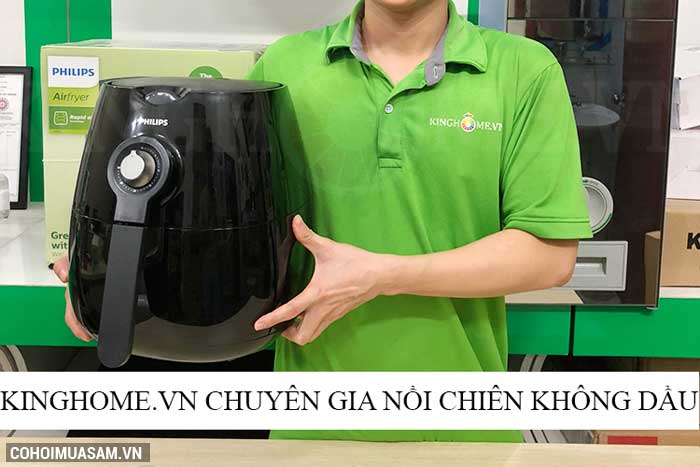 Nồi chiên không dầu Philips HD9218 - Ảnh 1 Nồi chiên không dầu Philips HD9218 - Ảnh 1