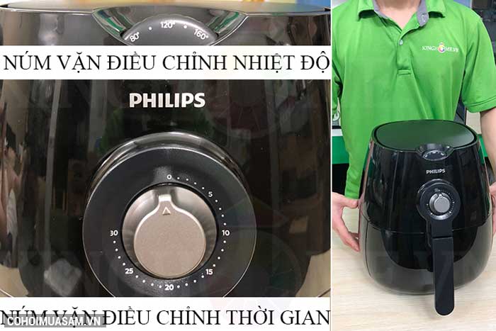 Nồi chiên không dầu Philips HD9218 - Ảnh 6 Nồi chiên không dầu Philips HD9218 - Ảnh 6
