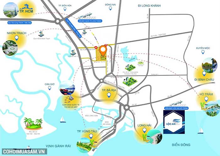 KDC Lộc An Beach - Vị trí thuận lợi trong giao thông - Ảnh 1 KDC Lộc An Beach - Vị trí thuận lợi trong giao thông - Ảnh 1