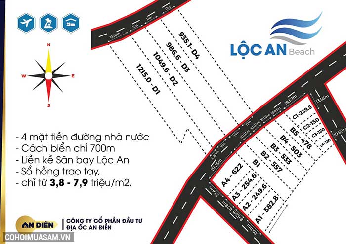 KDC Lộc An Beach - Vị trí thuận lợi trong giao thông - Ảnh 2 KDC Lộc An Beach - Vị trí thuận lợi trong giao thông - Ảnh 2