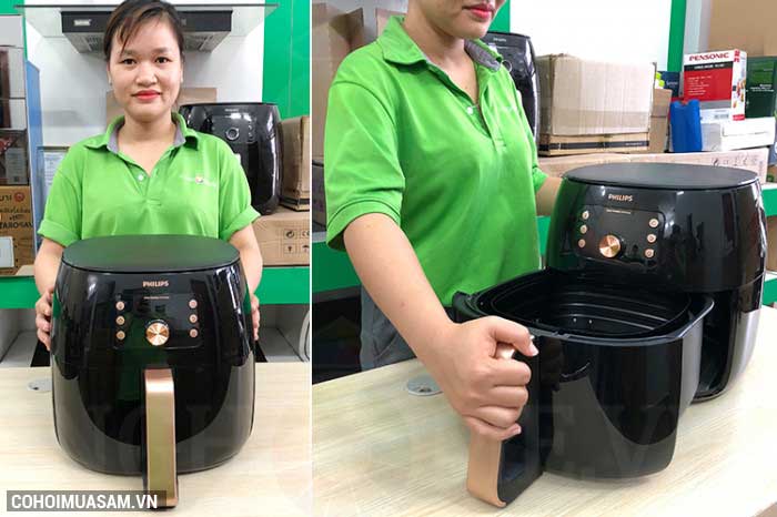 Những mẫu nồi chiên không dầu Philips size XXL - Ảnh 3 Những mẫu nồi chiên không dầu Philips size XXL - Ảnh 3