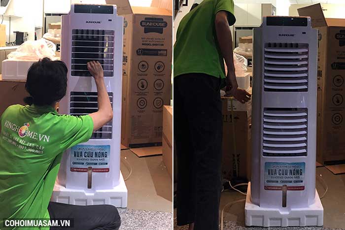 Máy làm mát không khí Sunhouse SHD7738 - Ảnh 1 Máy làm mát không khí Sunhouse SHD7738 - Ảnh 1
