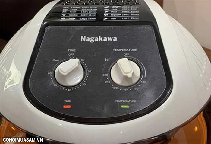 Nồi chiên không dầu Nagakawa NAG3302 - Ảnh 2 Nồi chiên không dầu Nagakawa NAG3302 - Ảnh 2