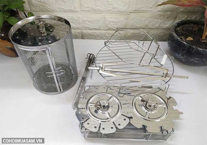Nồi chiên không dầu Nagakawa NAG3302 - Ảnh 3 Nồi chiên không dầu Nagakawa NAG3302 - Ảnh 3