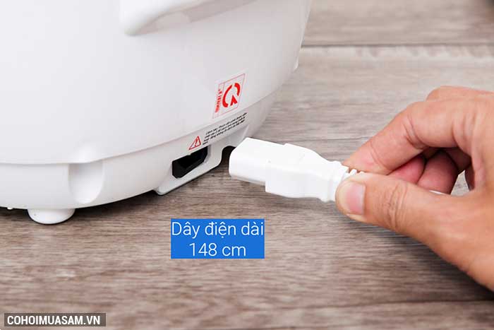 Xả kho nồi cơm điện tử Sharp KS-COM186EV-GL giá từ 985 ngàn - Ảnh 9 Xả kho nồi cơm điện tử Sharp KS-COM186EV-GL giá từ 985 ngàn - Ảnh 9