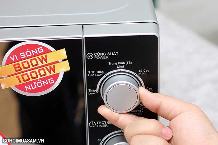 Xả kho lò vi sóng có nướng Sharp R-G223VN-SM giá từ 1,485 triệu - Ảnh 7 Xả kho lò vi sóng có nướng Sharp R-G223VN-SM giá từ 1,485 triệu - Ảnh 7