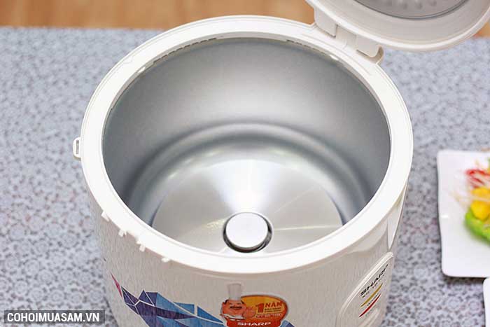 Xả kho nồi cơm điện Sharp KS-181TJV giá từ 445 ngàn - Ảnh 6 Xả kho nồi cơm điện Sharp KS-181TJV giá từ 445 ngàn - Ảnh 6