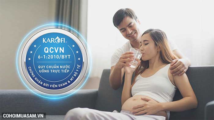 Máy lọc nước RO KAROFI OPTIMUS HOT+ O-H238 (8 cấp lọc) - Ảnh 9 Máy lọc nước RO KAROFI OPTIMUS HOT+ O-H238 (8 cấp lọc) - Ảnh 9