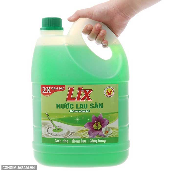 Nước lau sàn Lix đậm đặc 4 lít khuyến mãi 55 ngàn - Ảnh 2 Nước lau sàn Lix đậm đặc 4 lít khuyến mãi 55 ngàn - Ảnh 2