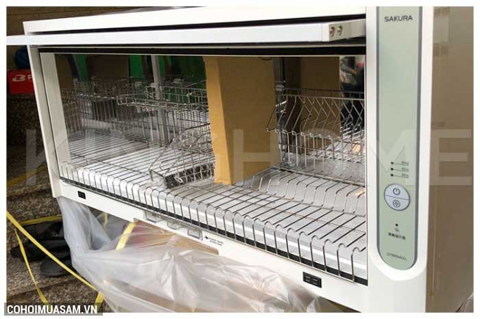 Máy sấy chén bát Sakura Q-7565WXL chính hãng - Ảnh 4 Máy sấy chén bát Sakura Q-7565WXL chính hãng - Ảnh 4