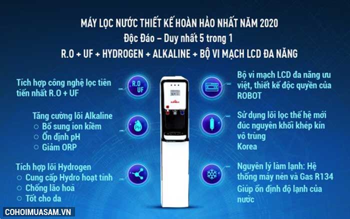 Máy lọc nước ROBOT áp dụng công nghệ cao, an toàn khi sử dụng - Ảnh 3 Máy lọc nước ROBOT áp dụng công nghệ cao, an toàn khi sử dụng - Ảnh 3