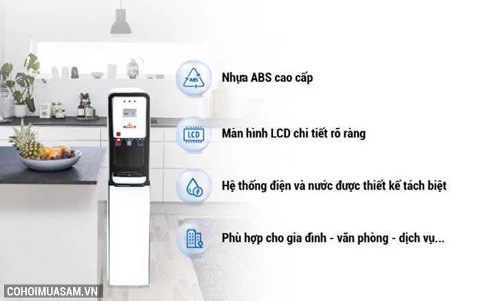 Máy lọc nước ROBOT áp dụng công nghệ cao, an toàn khi sử dụng - Ảnh 6 Máy lọc nước ROBOT áp dụng công nghệ cao, an toàn khi sử dụng - Ảnh 6