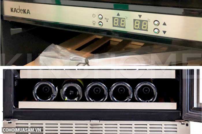Tủ rượu Kadeka KA-45WR chính hãng - Ảnh 6 Tủ rượu Kadeka KA-45WR chính hãng - Ảnh 6