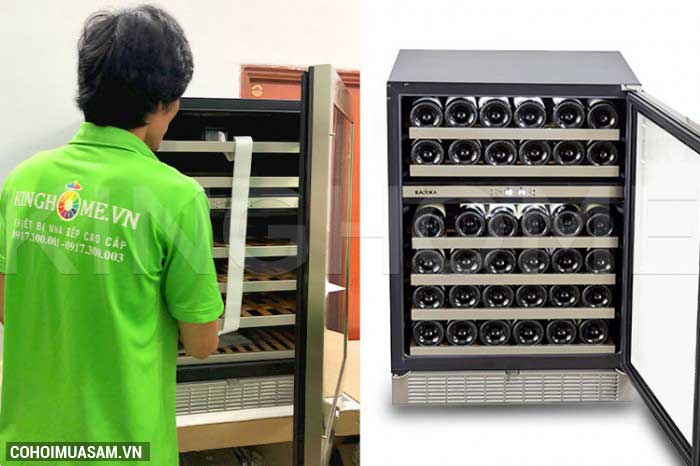 Tủ rượu Kadeka KA-45WR chính hãng - Ảnh 9 Tủ rượu Kadeka KA-45WR chính hãng - Ảnh 9
