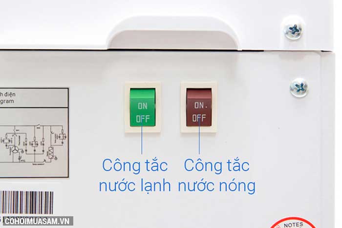 Máy lọc nước RO nóng lạnh 2 vòi KANGAROO KG61A3 - Ảnh 7 Máy lọc nước RO nóng lạnh 2 vòi KANGAROO KG61A3 - Ảnh 7