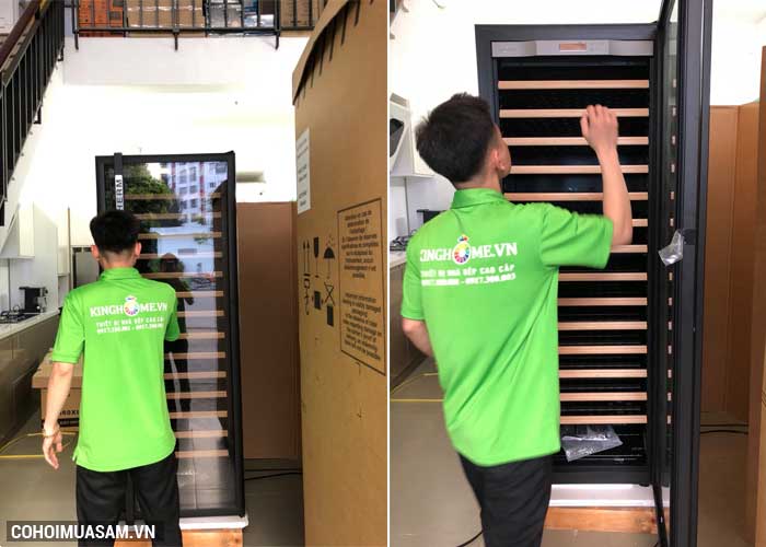 Tủ rượu Kadeka KA-143T chính hãng - Ảnh 1 Tủ rượu Kadeka KA-143T chính hãng - Ảnh 1