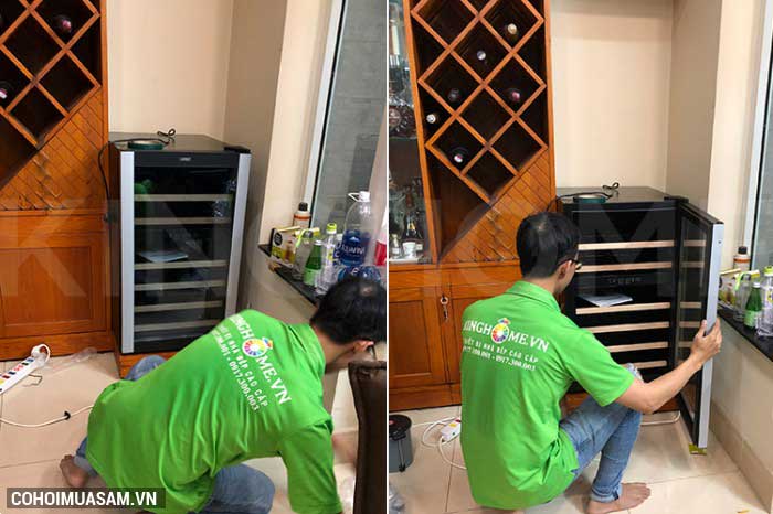 Tủ rượu Kadeka KA-143T chính hãng - Ảnh 7 Tủ rượu Kadeka KA-143T chính hãng - Ảnh 7