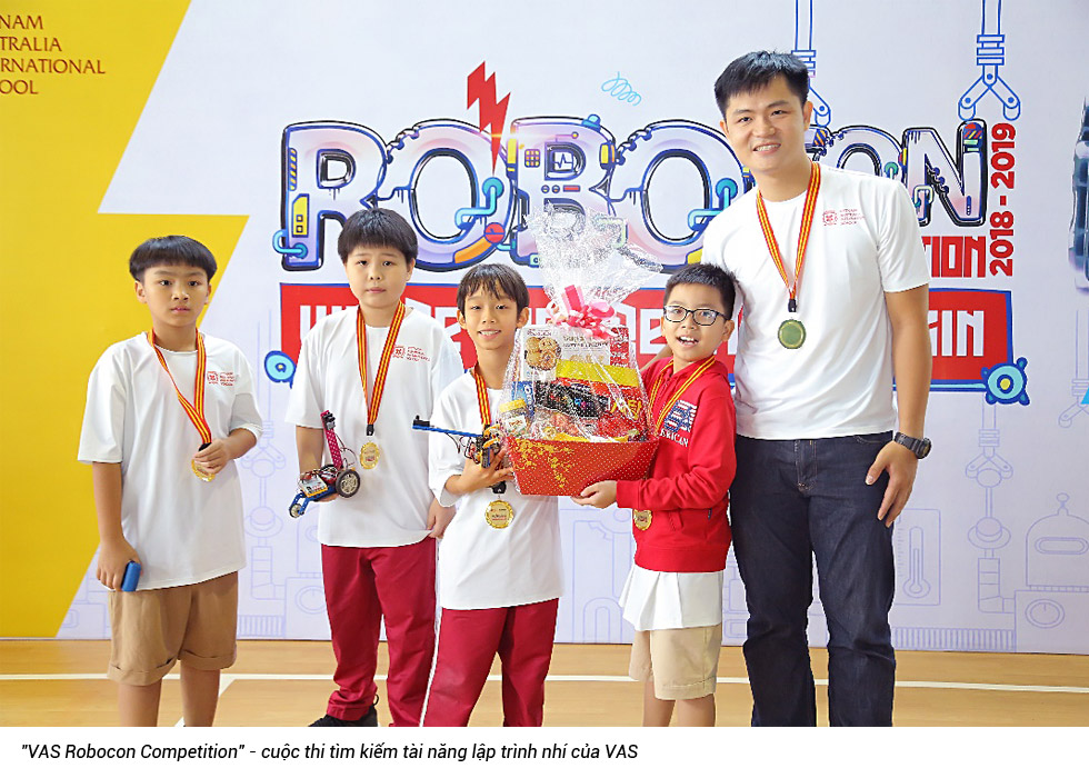 Học sinh Tiểu học VAS đam mê sáng tạo và lập trình robot - Ảnh 2 Học sinh Tiểu học VAS đam mê sáng tạo và lập trình robot - Ảnh 2