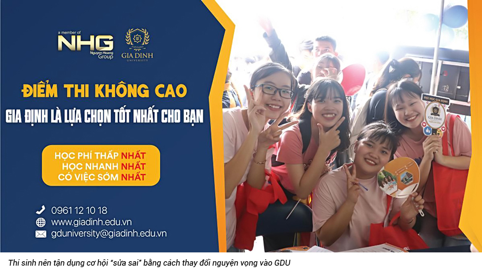Xét tuyển ĐH - điều chỉnh nguyện vọng để tăng cơ hội trúng tuyển - Ảnh 3 Xét tuyển ĐH - điều chỉnh nguyện vọng để tăng cơ hội trúng tuyển - Ảnh 3