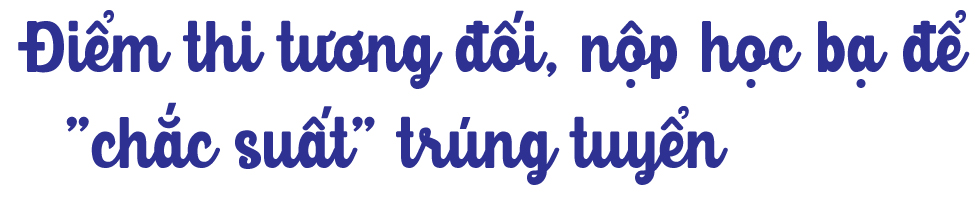 Trước điều chỉnh nguyện vọng, thí sinh có thể chắc suất bằng xét tuyển học bạ - Ảnh 3 Trước điều chỉnh nguyện vọng, thí sinh có thể chắc suất bằng xét tuyển học bạ - Ảnh 3
