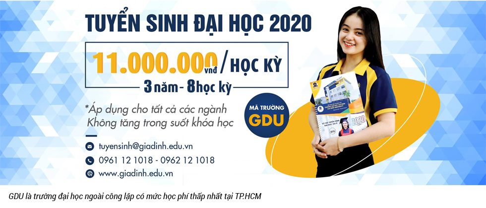 3 cái nhất của GDU, thí sinh không thể bỏ lỡ - Ảnh 3 3 cái nhất của GDU, thí sinh không thể bỏ lỡ - Ảnh 3