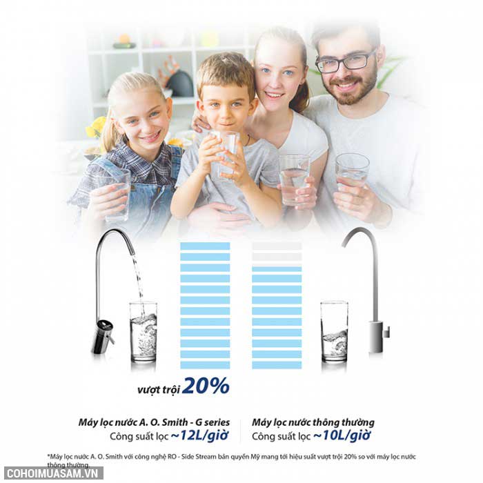 Khuyến mãi máy lọc nước A.O. Smith G2 chính hãng - Ảnh 8 Khuyến mãi máy lọc nước A.O. Smith G2 chính hãng - Ảnh 8