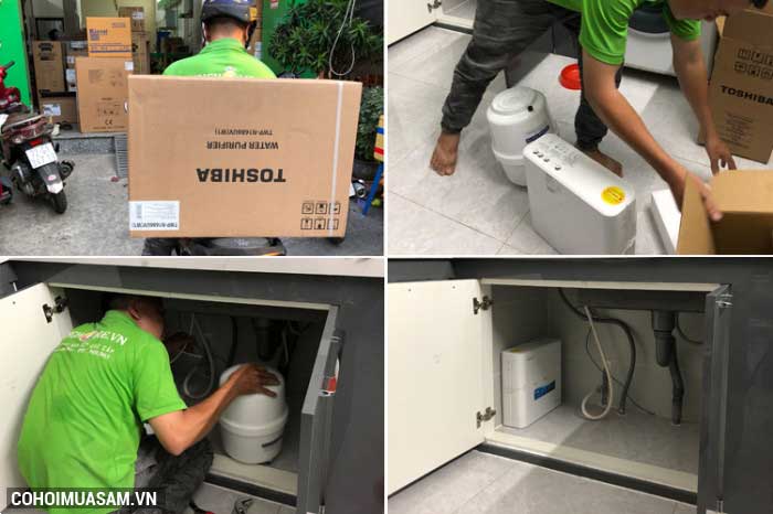 Xả kho máy lọc nước RO Toshiba TWP-N1686UV(W1) - Ảnh 1