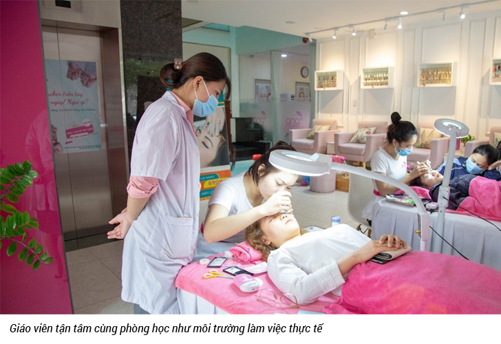 5 điểm nổi bật khi học nghề làm đẹp tại Trường thẩm mỹ ANA - Ảnh 5 5 điểm nổi bật khi học nghề làm đẹp tại Trường thẩm mỹ ANA - Ảnh 5