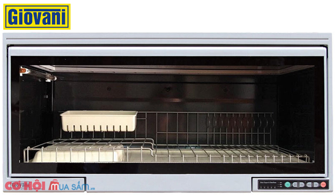 Xả kho máy sấy bát treo tủ bếp Giovani G-802S - Ảnh 1 Xả kho máy sấy bát treo tủ bếp Giovani G-802S - Ảnh 1