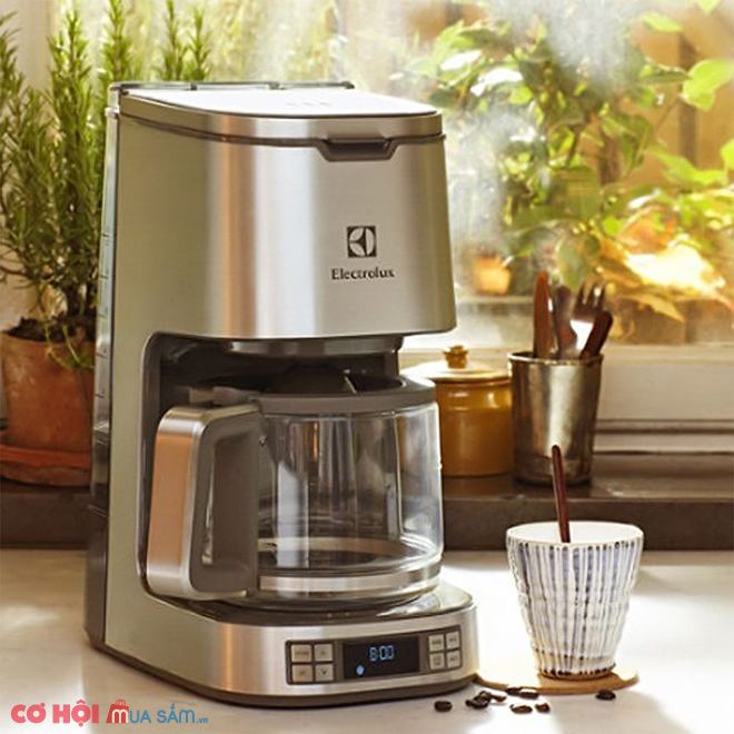Máy pha cà phê Electrolux ECM7804S - Ảnh 1 Máy pha cà phê Electrolux ECM7804S - Ảnh 1