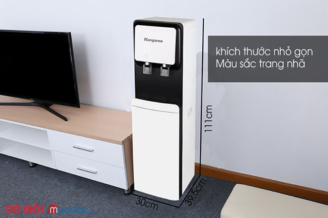 Máy lọc nước R.O nóng lạnh 2 vòi KANGAROO KG61A3 (làm lạnh bằng block) - Ảnh 5 Máy lọc nước R.O nóng lạnh 2 vòi KANGAROO KG61A3 (làm lạnh bằng block) - Ảnh 5