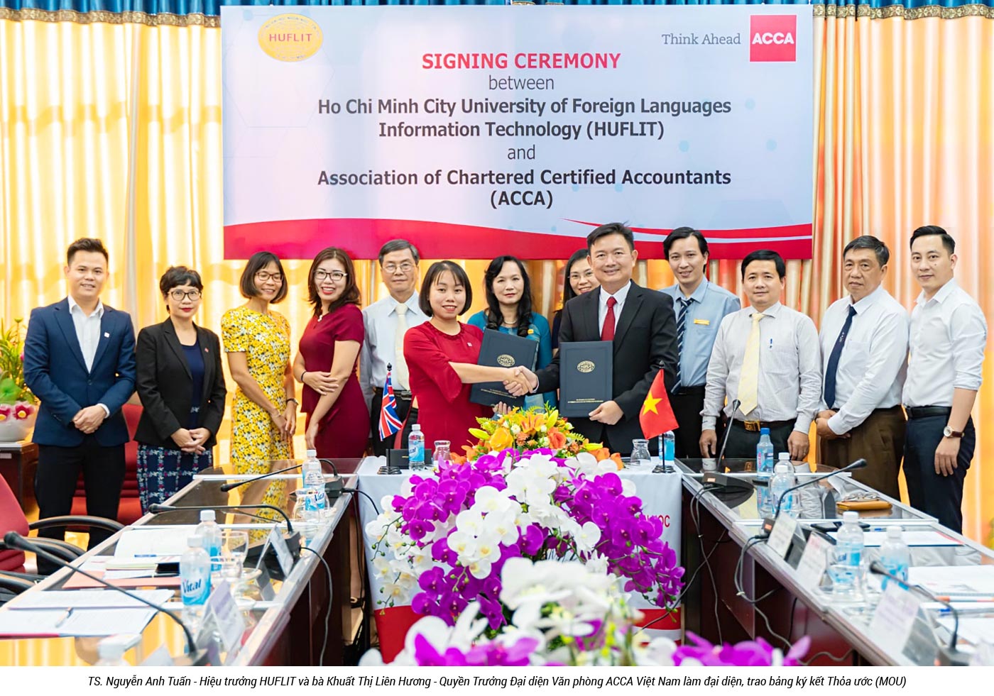 Lễ ký kết, hợp tác giữa HUFLIT và ACCA - Ảnh 4 Lễ ký kết, hợp tác giữa HUFLIT và ACCA - Ảnh 4