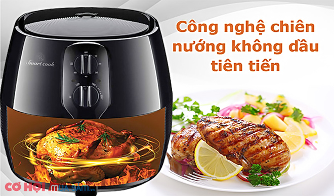Nồi chiên không dầu Elmich AFS-3940 - Ảnh 1 Nồi chiên không dầu Elmich AFS-3940 - Ảnh 1