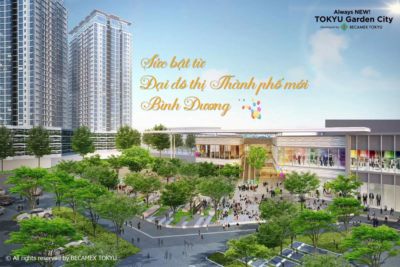 Sức bật từ đại đô thị Thành phố mới Bình Dương - Ảnh 1 Sức bật từ đại đô thị Thành phố mới Bình Dương - Ảnh 1