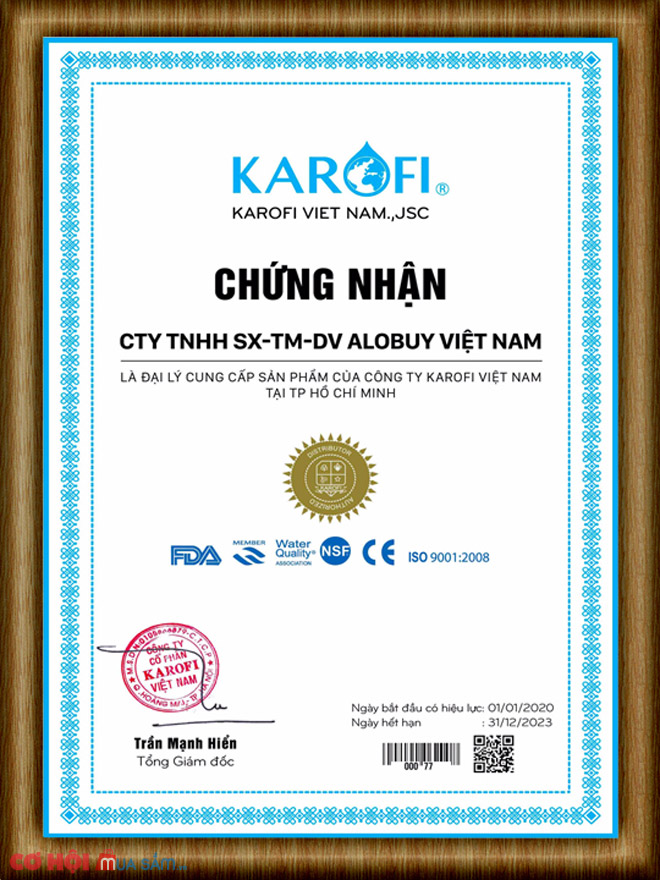 Thay lõi lọc nước Số 5 máy RO KAROFI -T33 GAC - Ảnh 5 Thay lõi lọc nước Số 5 máy RO KAROFI -T33 GAC - Ảnh 5