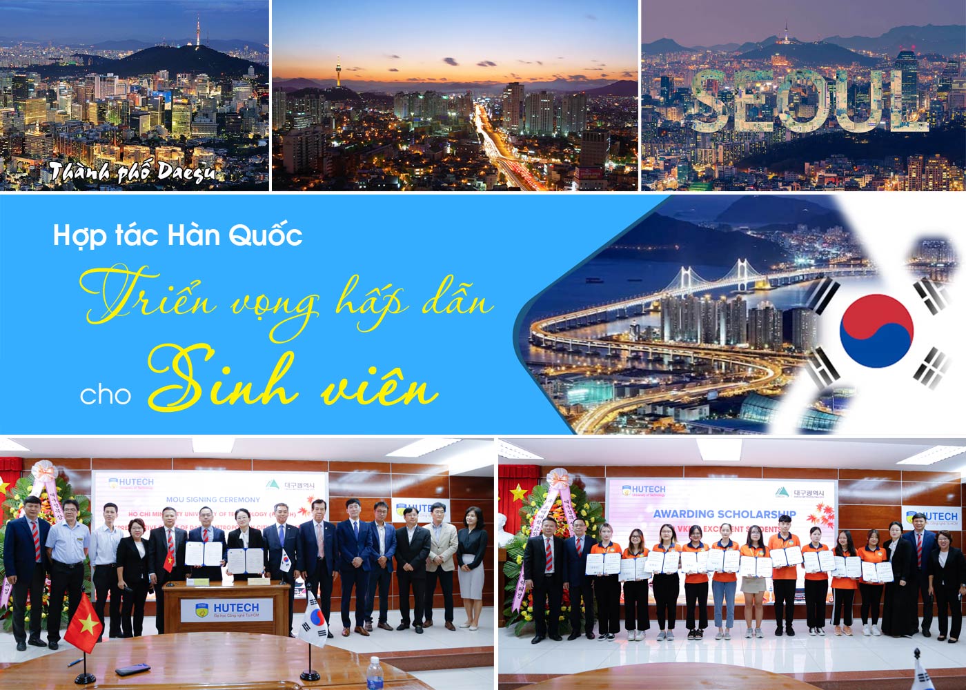 Hợp tác Hàn Quốc và triển vọng hấp dẫn cho sinh viên - Ảnh 1 Hợp tác Hàn Quốc và triển vọng hấp dẫn cho sinh viên - Ảnh 1